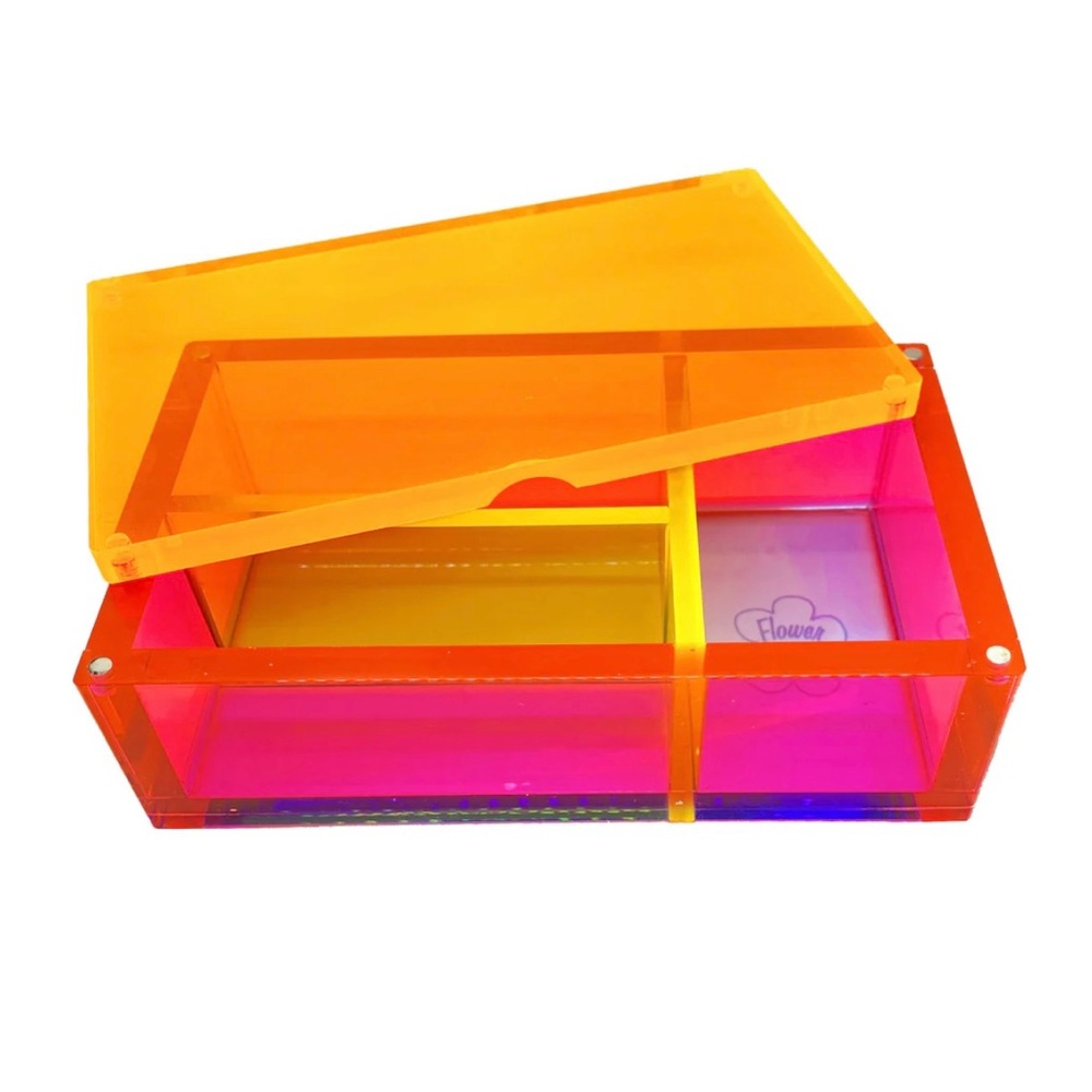 Colorful Acrylic Storage Box